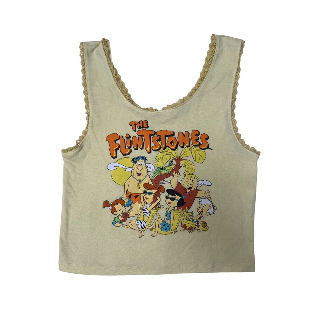 The Flintstones Lace Edge Camisole Tank Youth Size L